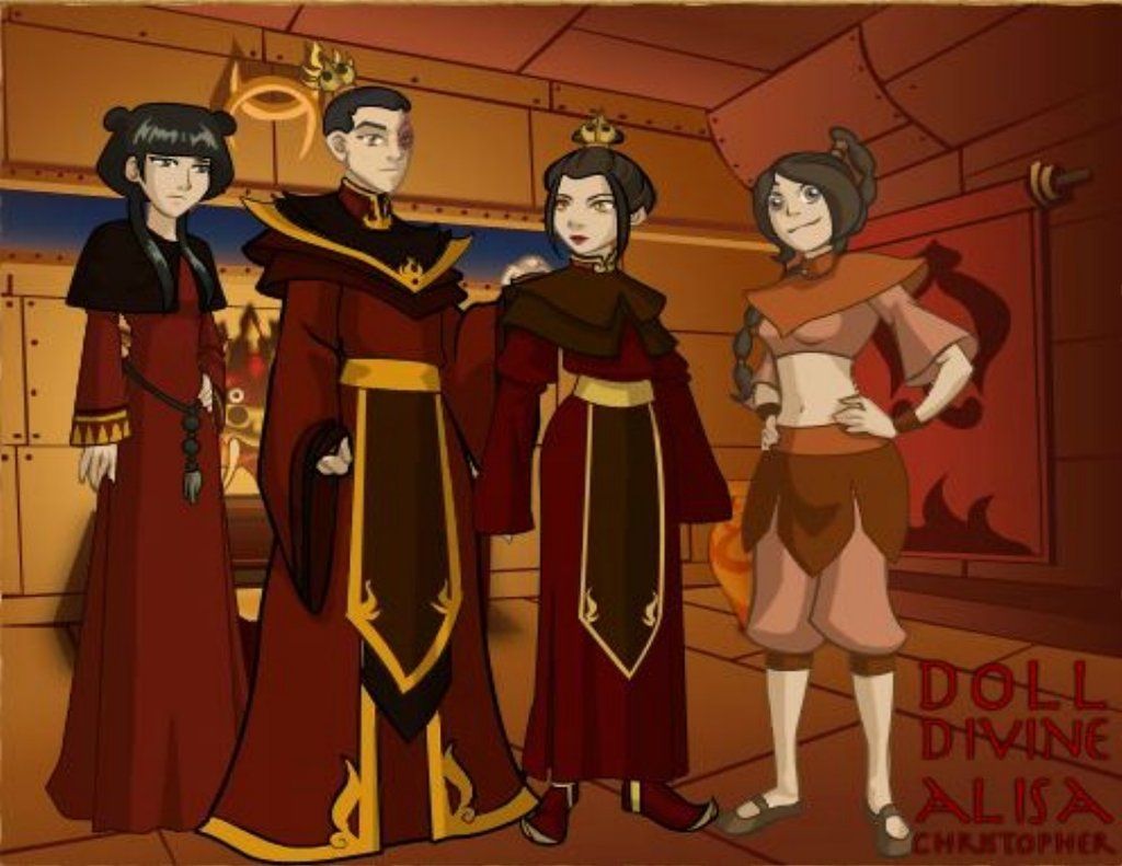 Fire Nation Royalty and Allies. Anime princess, Avatar, Fire nation