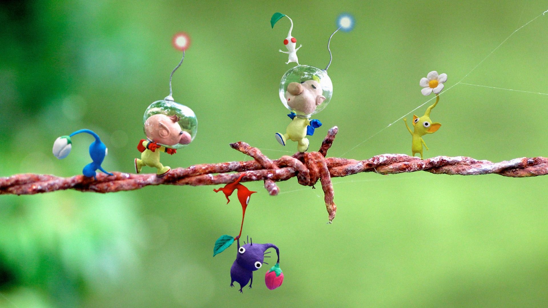 Pikmin 2. Free animated wallpaper, 3D animation wallpaper, HD cool wallpaper