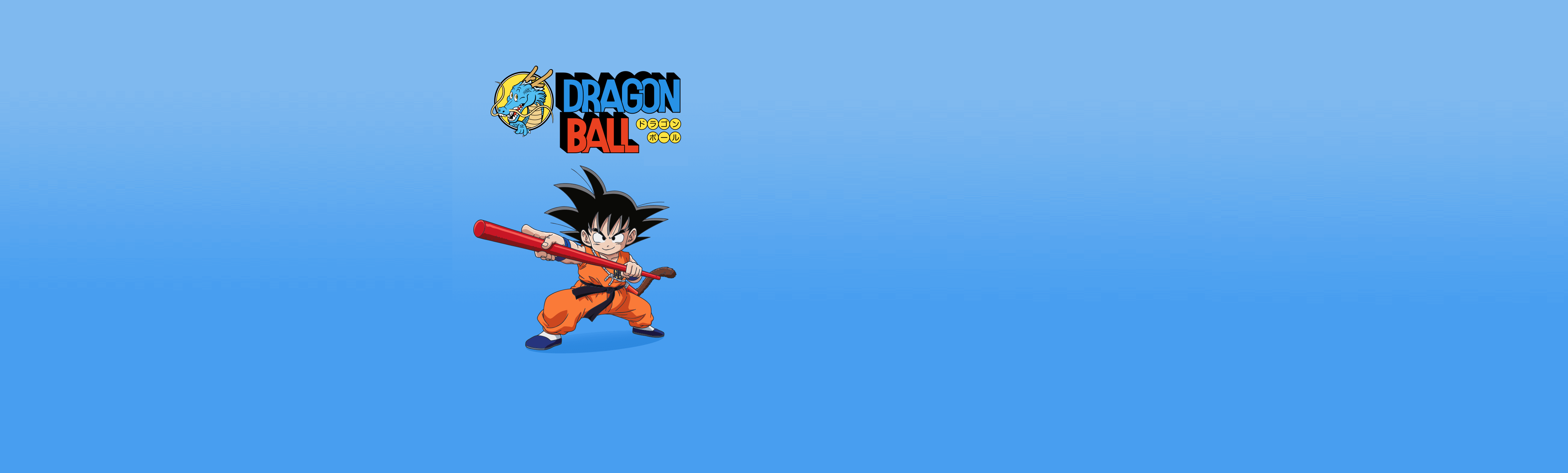 Edited LINE's dragonball theme into a dual screen wallpaper :)