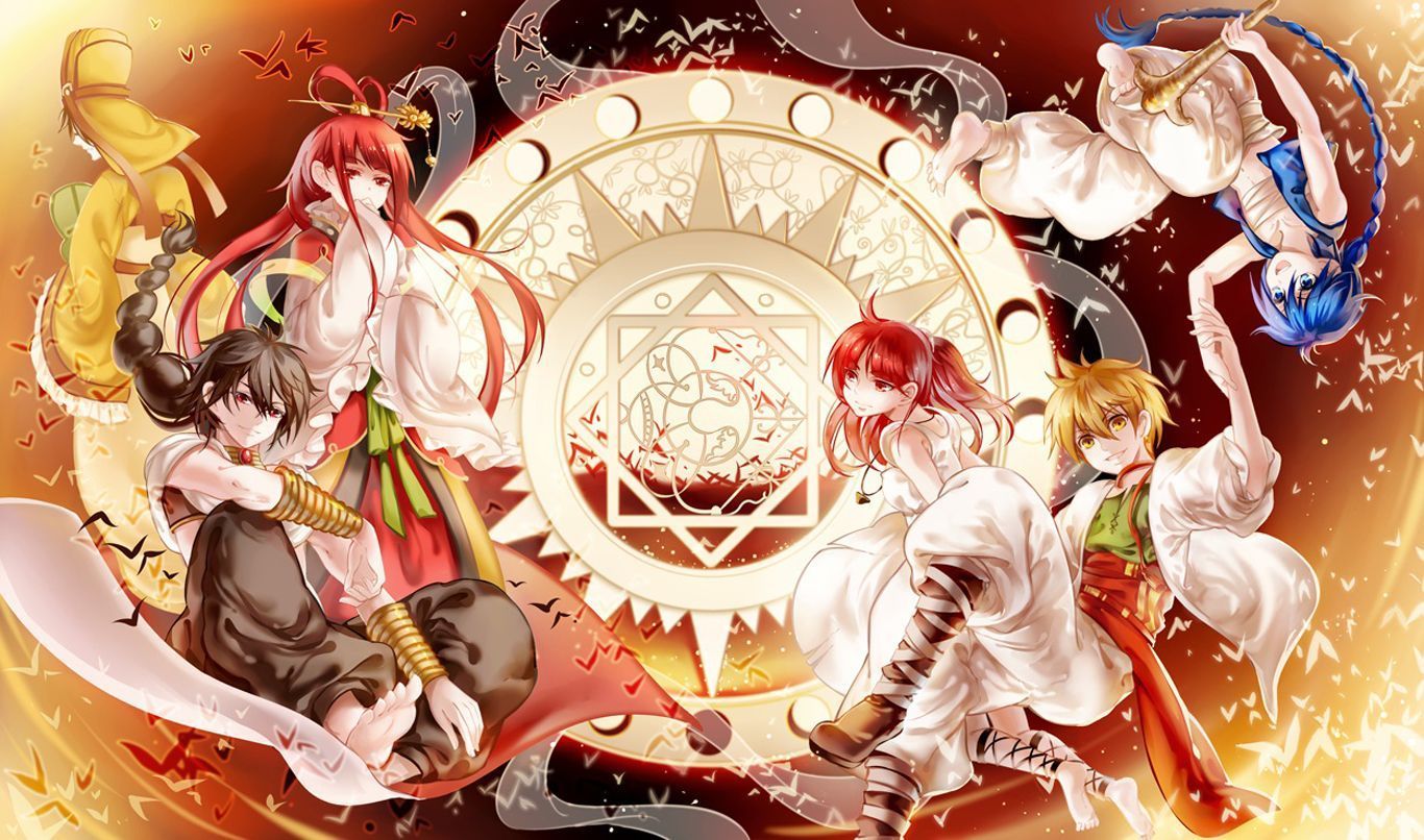 100+] Magi The Labyrinth Of Magic Wallpapers