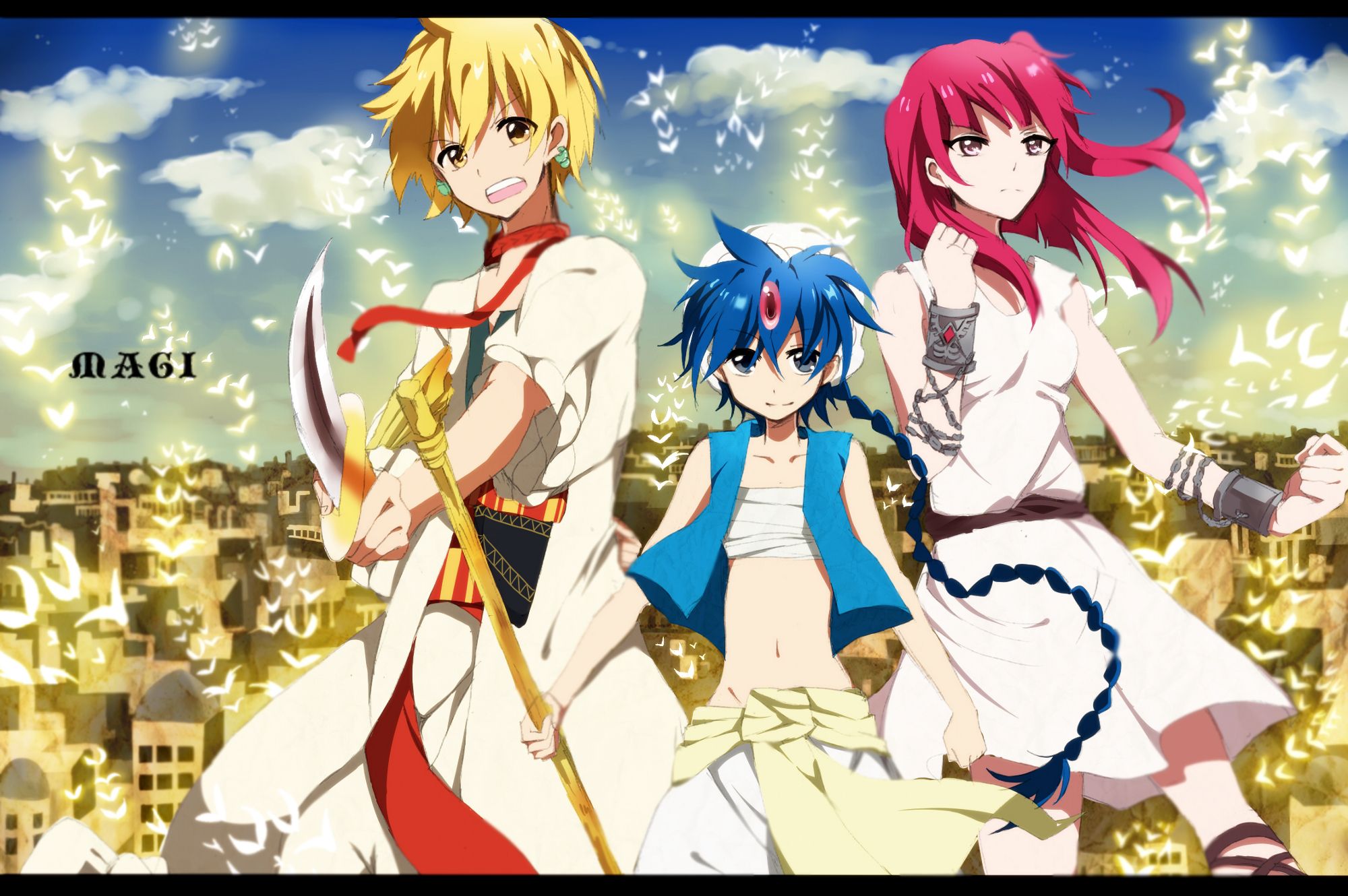 Download Magi The Kingdom Of Magic Anime Wallpaper