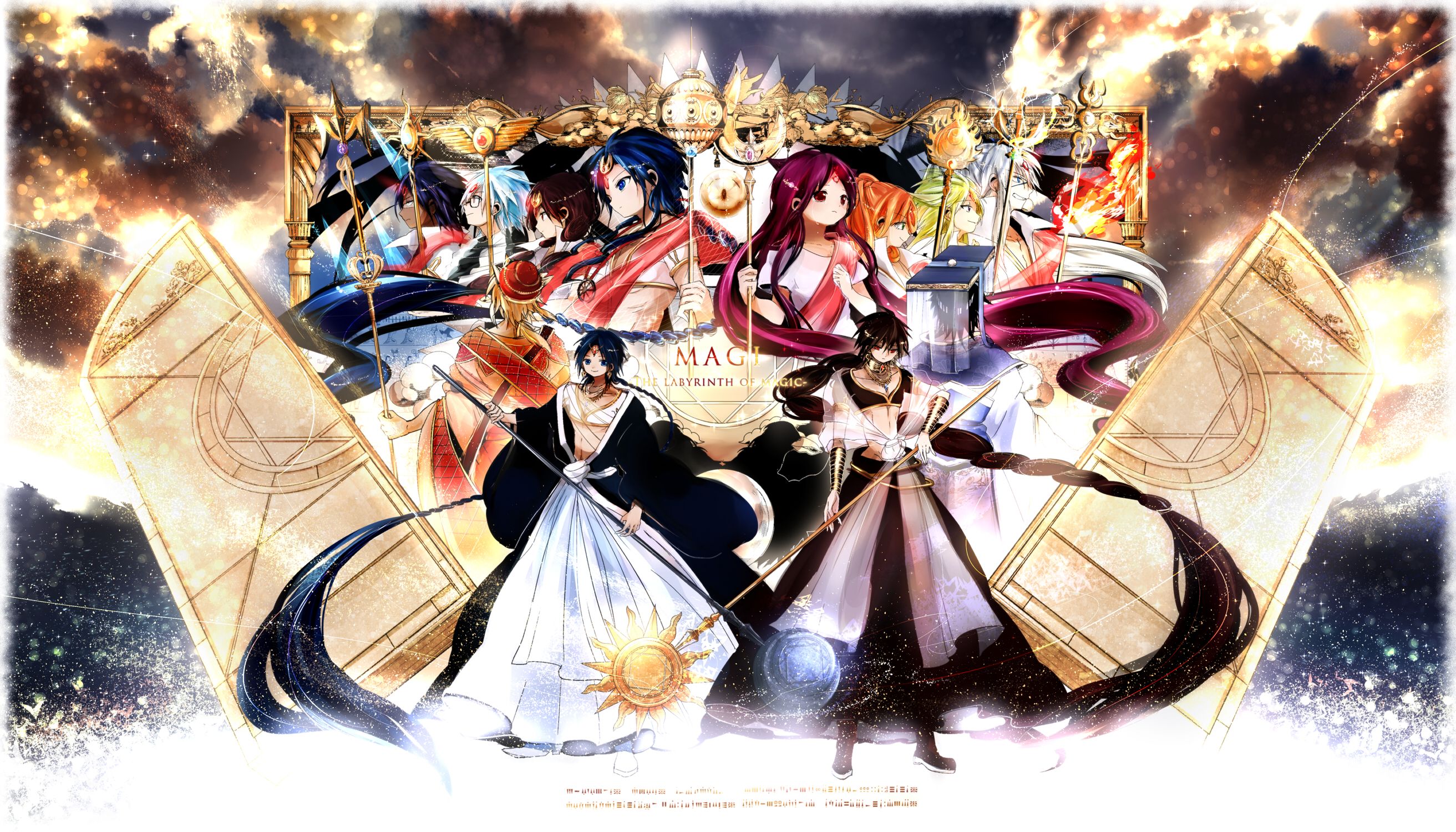 MAGI: The Labyrinth of Magic (The Labyrinth Of Magic Magi), Wallpaper Anime Image Board