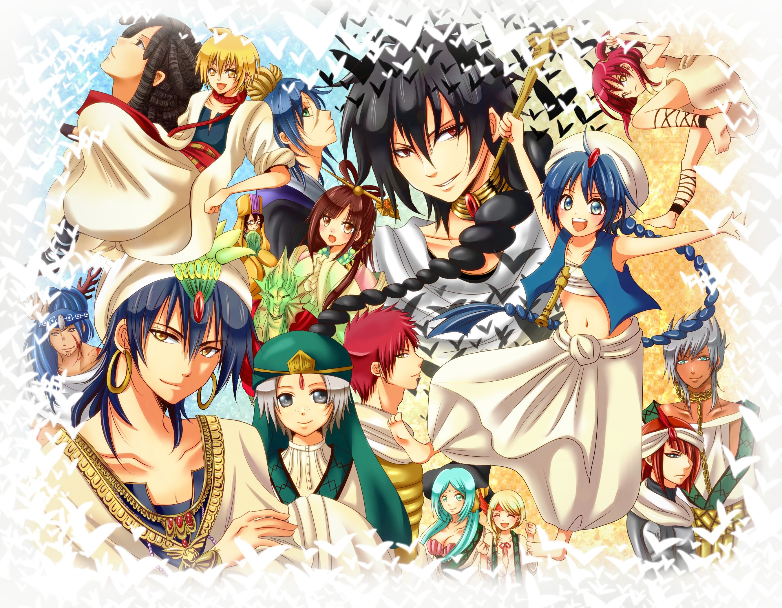 Download Magi The Kingdom Of Magic Artwork Wallpaper