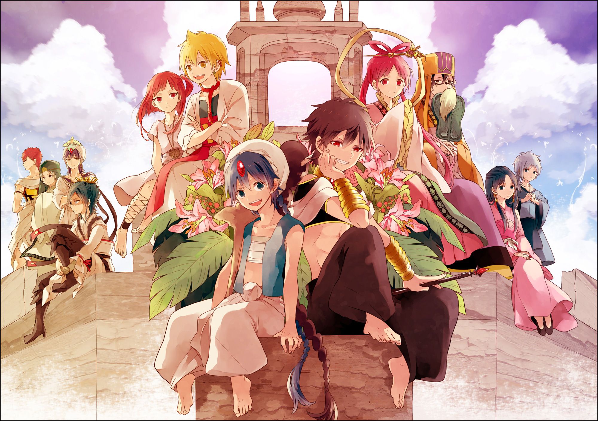 Anime Magi The Labyrinth Of Magic HD Wallpaper