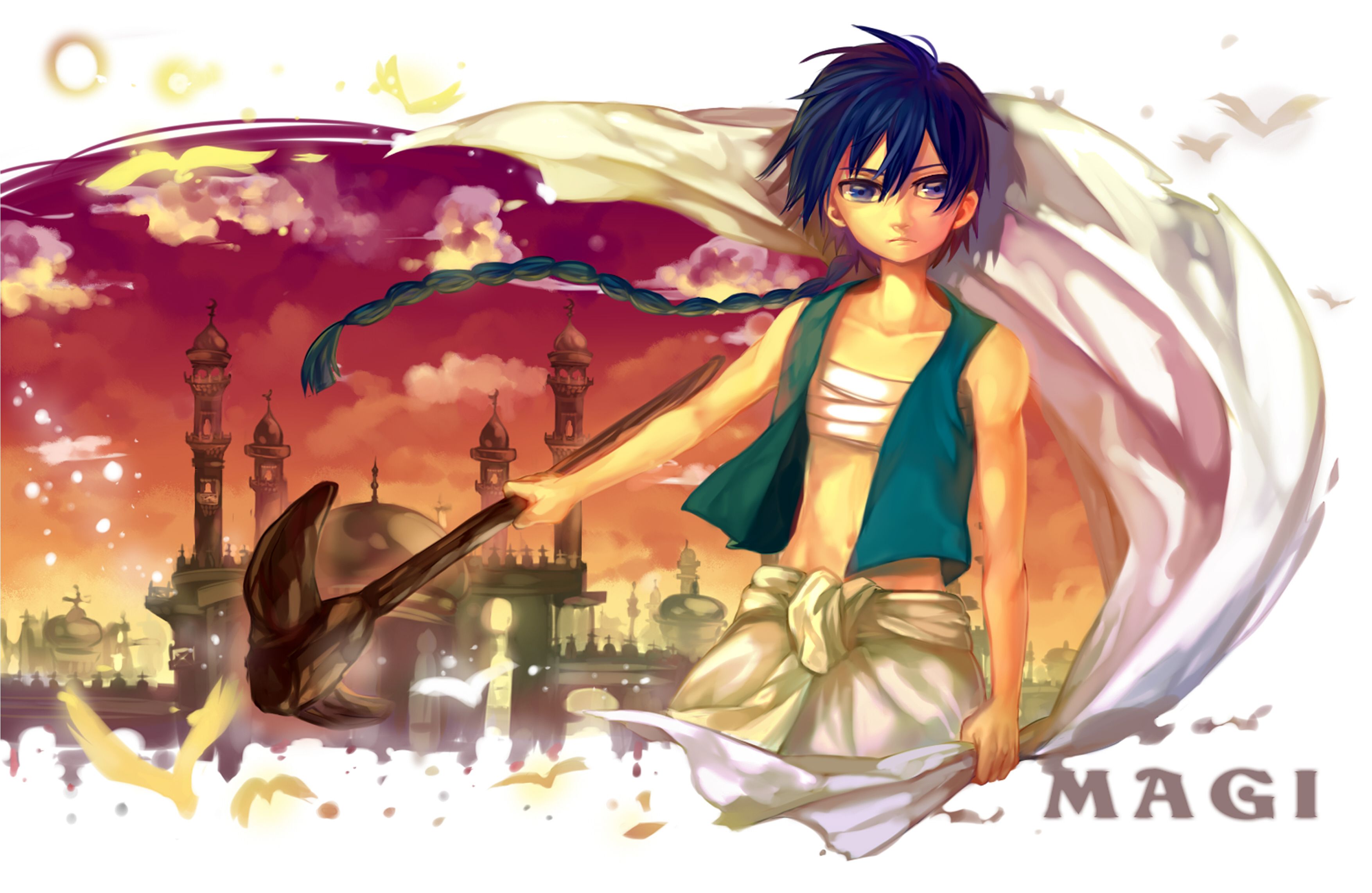 Magi The Labyrinth Of Magic Aladdin Wallpaper Aladdin Wallpaper Anime Wallpaper & Background Download