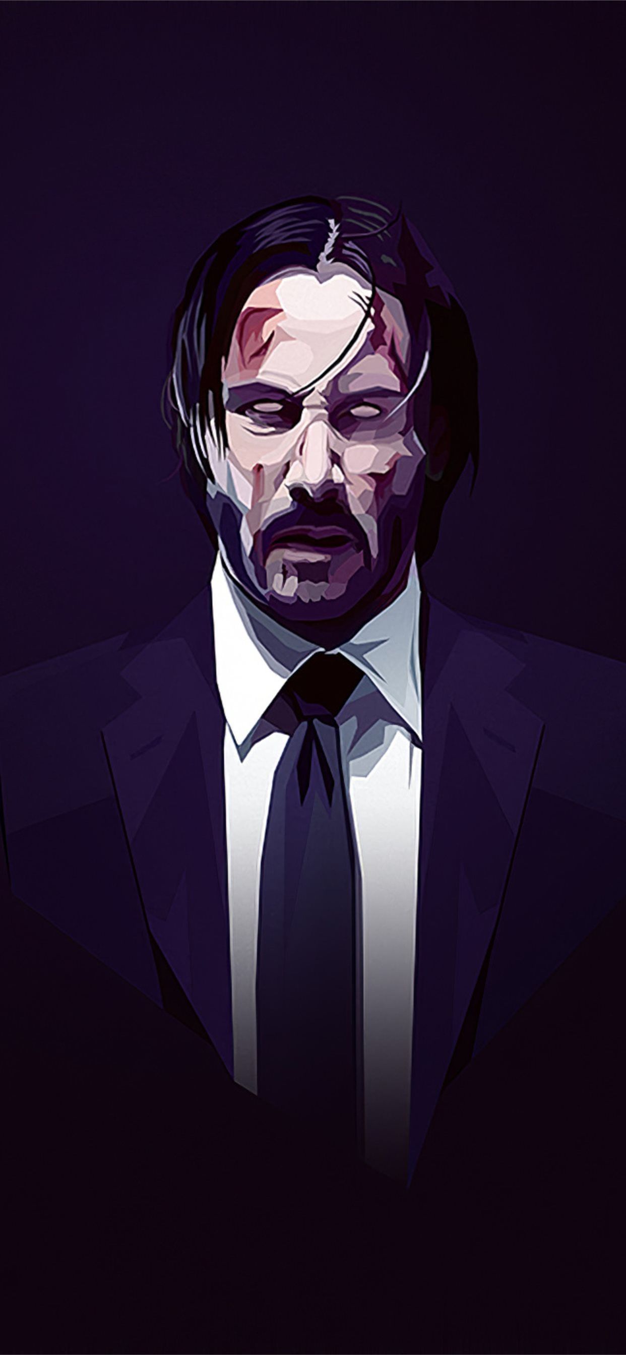 john wick new artwork iPhone X Wallpaper Free Download