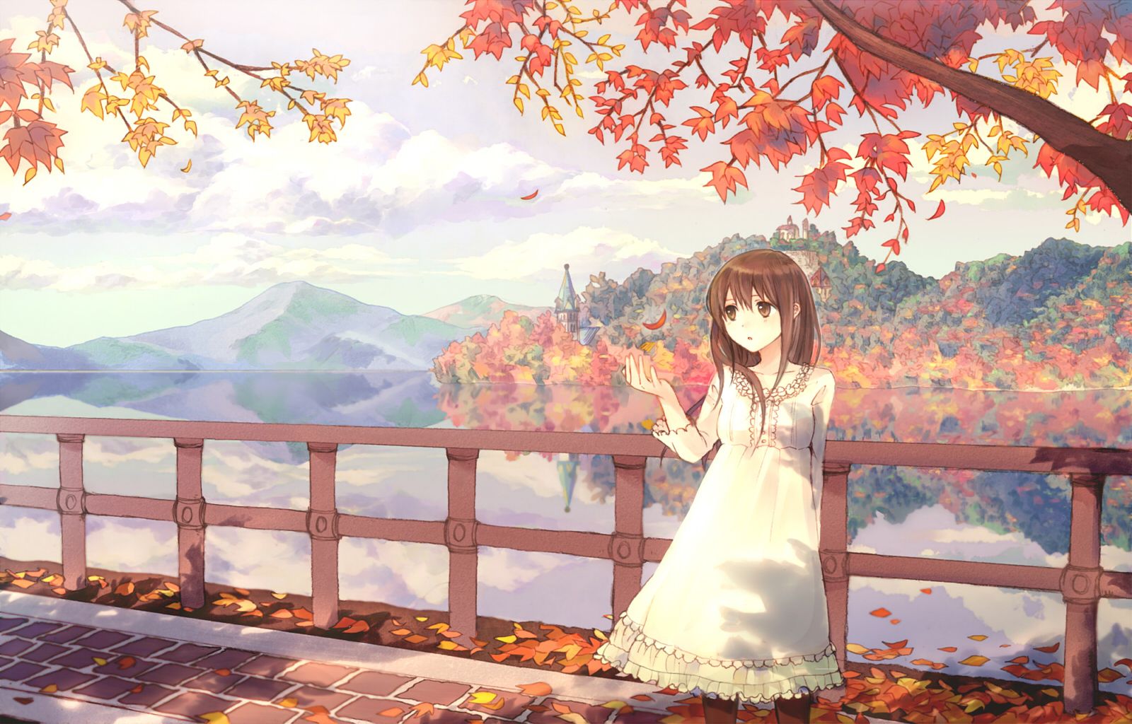 Fall Anime Wallpaper