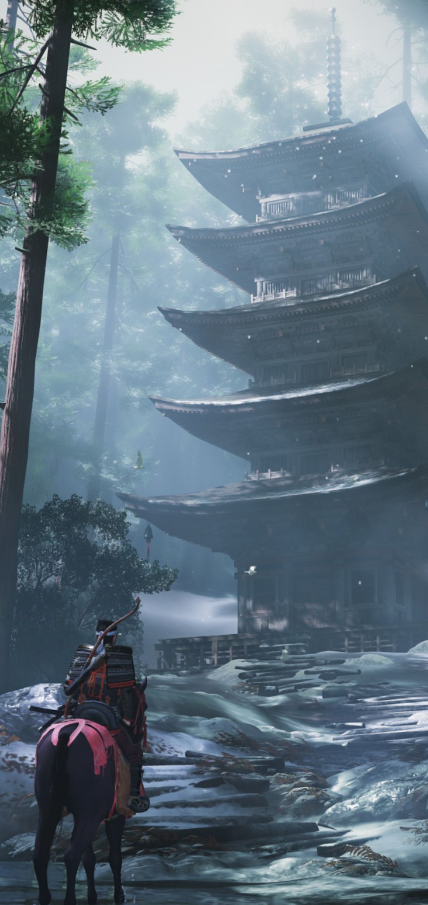 Ghost of Tsushima HD Wallpaper 4k. Ghost of tsushima, Anime scenery, Samurai art