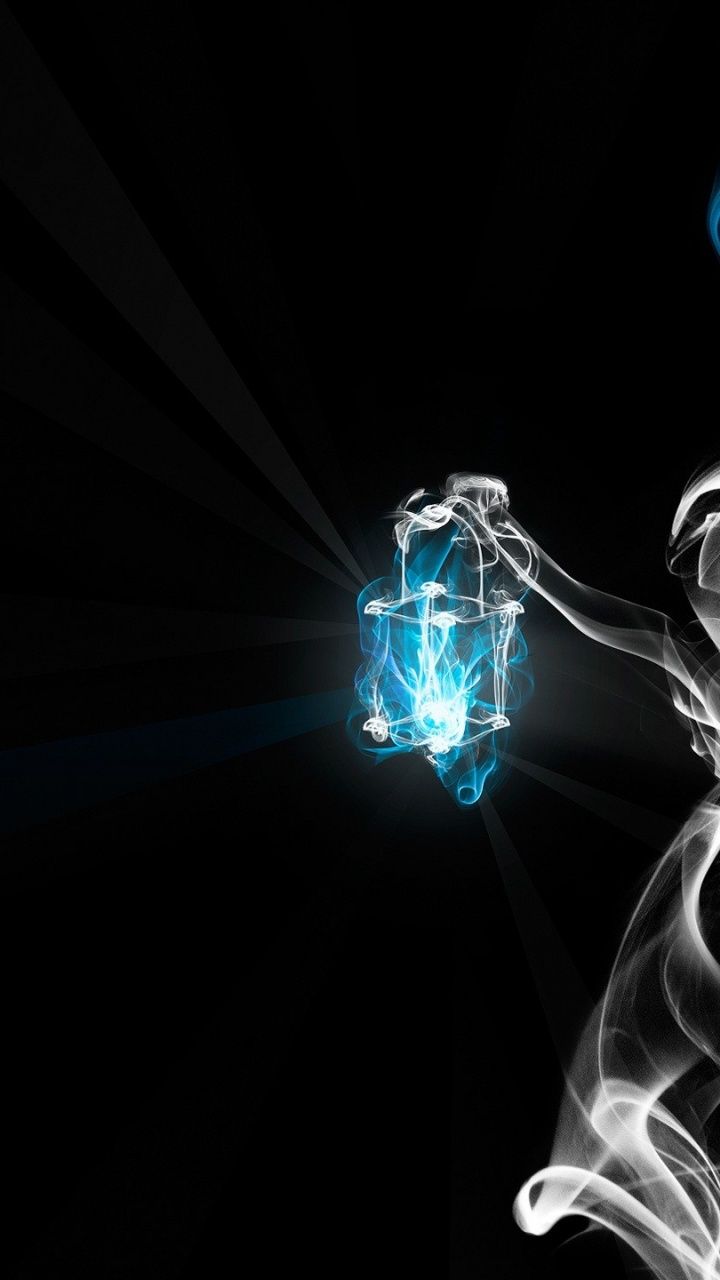 Smoke, christmas, halloween Galaxy s3 wallpaper