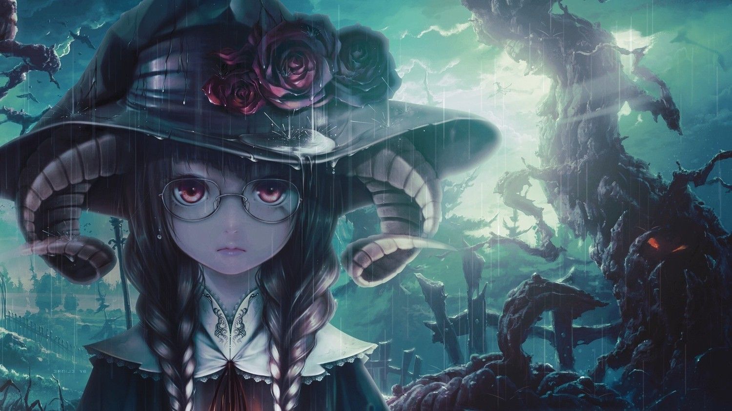 witch, Anime, Anime Girls Wallpaper HD / Desktop and Mobile Background