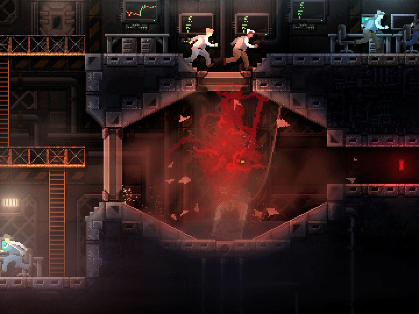 Carrion is a monstrous, slinky game of evil Metroidvania