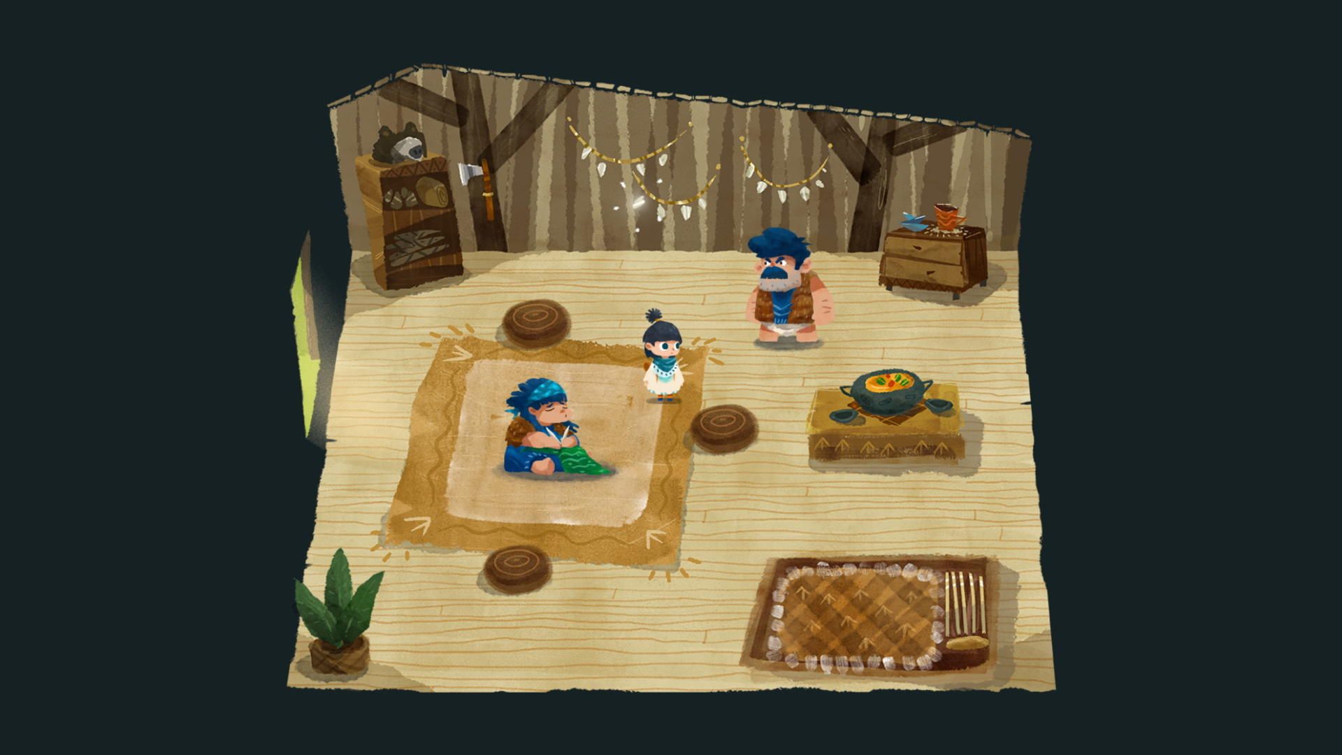 Rearrange a lovely hand drawn world in Carto. Rock Paper Shotgun