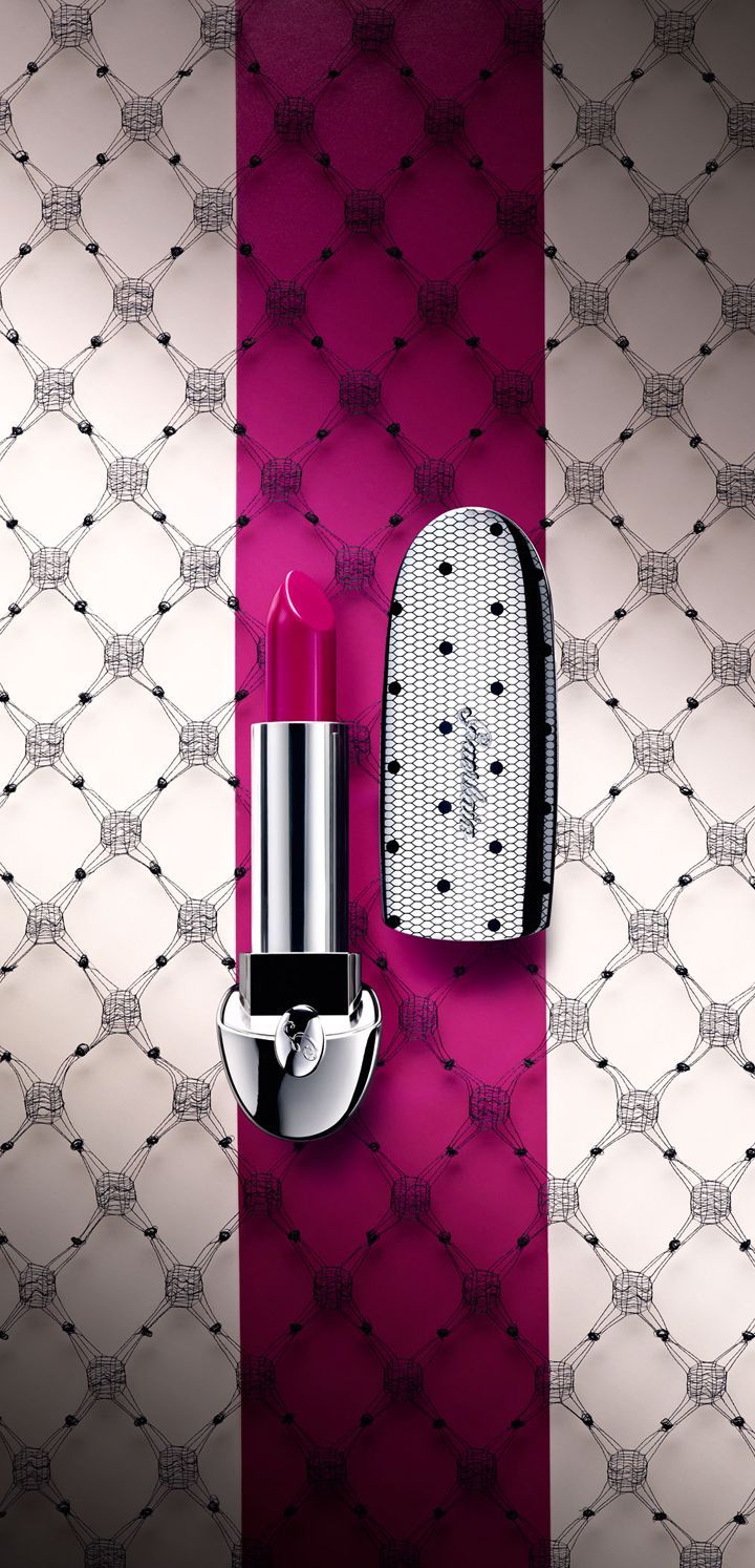 ♥♥♥ Guerlain - 'Voilette de Madame G de Guerlain' Lipstick. Voilette, Rouge à lèvres, Cosmétiques de luxe