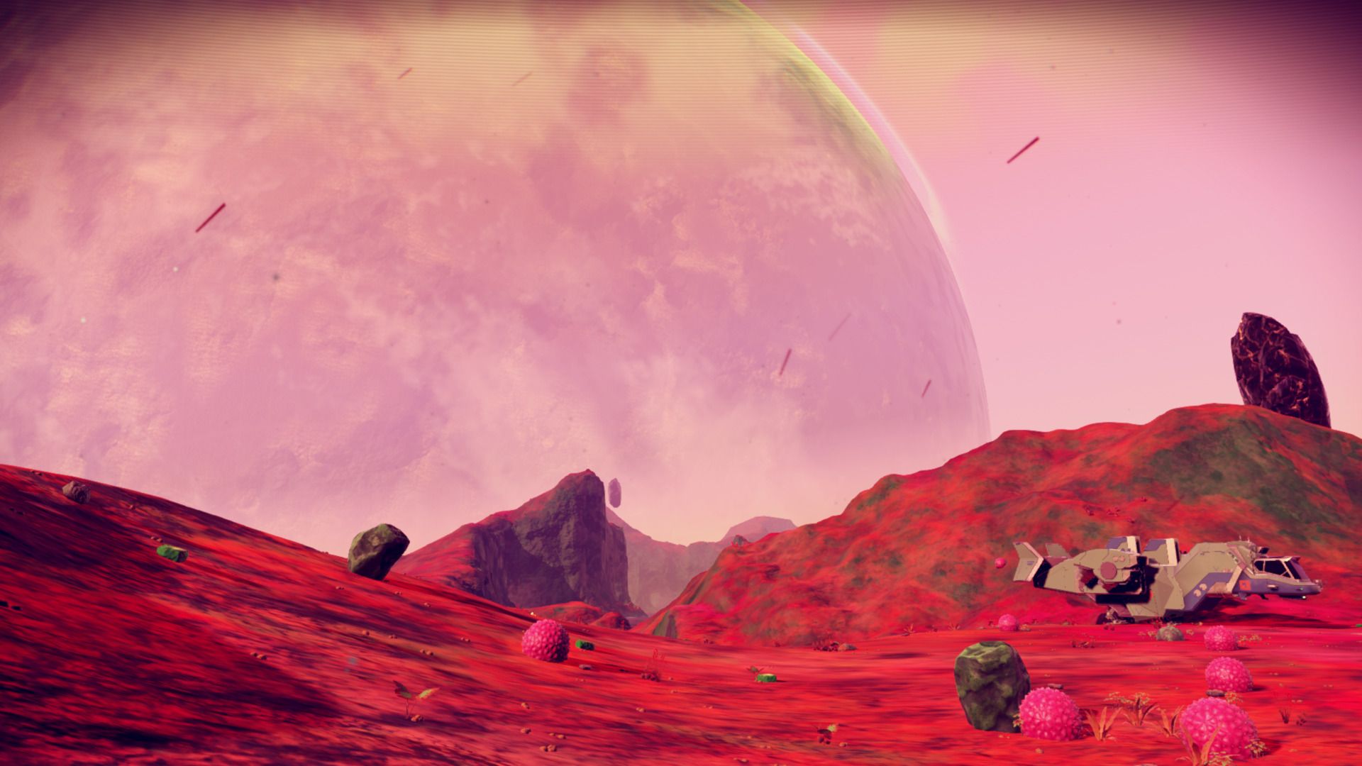 No Mans Sky, Video games, Low quality terrain Wallpaper HD / Desktop and Mobile Background