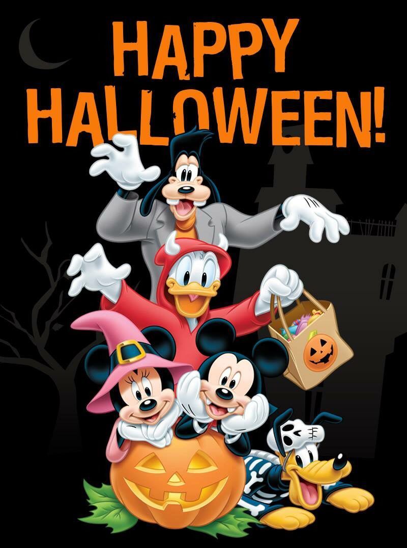 Mickey Mouse. Happy halloween picture, Mickey mouse halloween, Happy halloween quotes