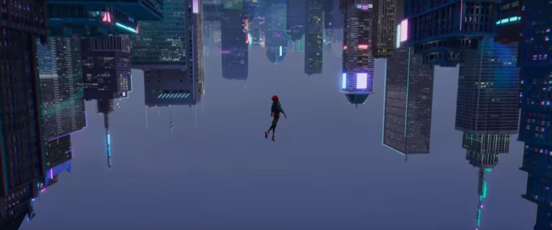 Spider Man: Into The Spiderverse Wallpaper I Threw Together. Please Enjoy. Sorry For Low Quality, It's A Temporary Job Until Someone Makes A Better One