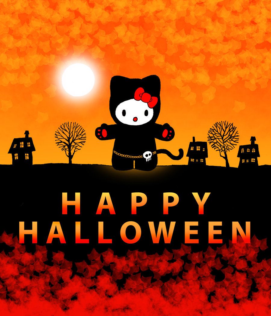 Happy Halloween Hello Kitty Picture, Photo, and Image for Facebook, Tumblr, , and Twitter