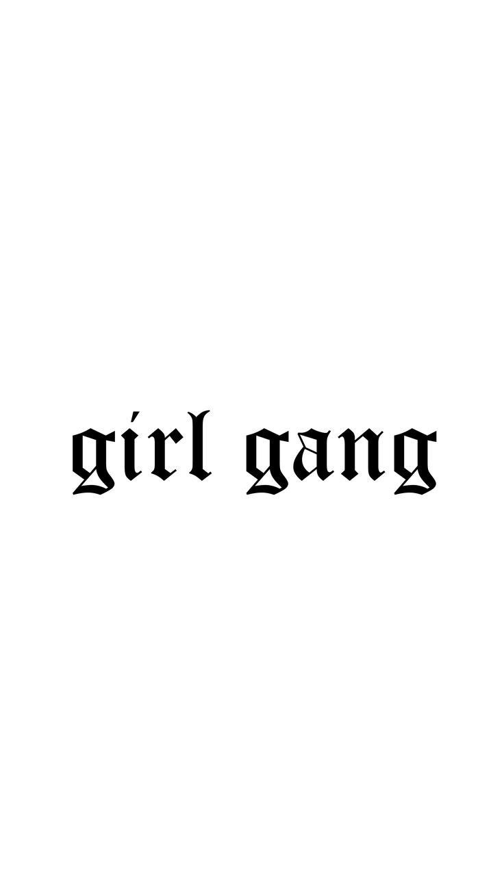 Papel de parede. Bad girl wallpaper, Girl gang aesthetic, Aesthetic iphone wallpaper
