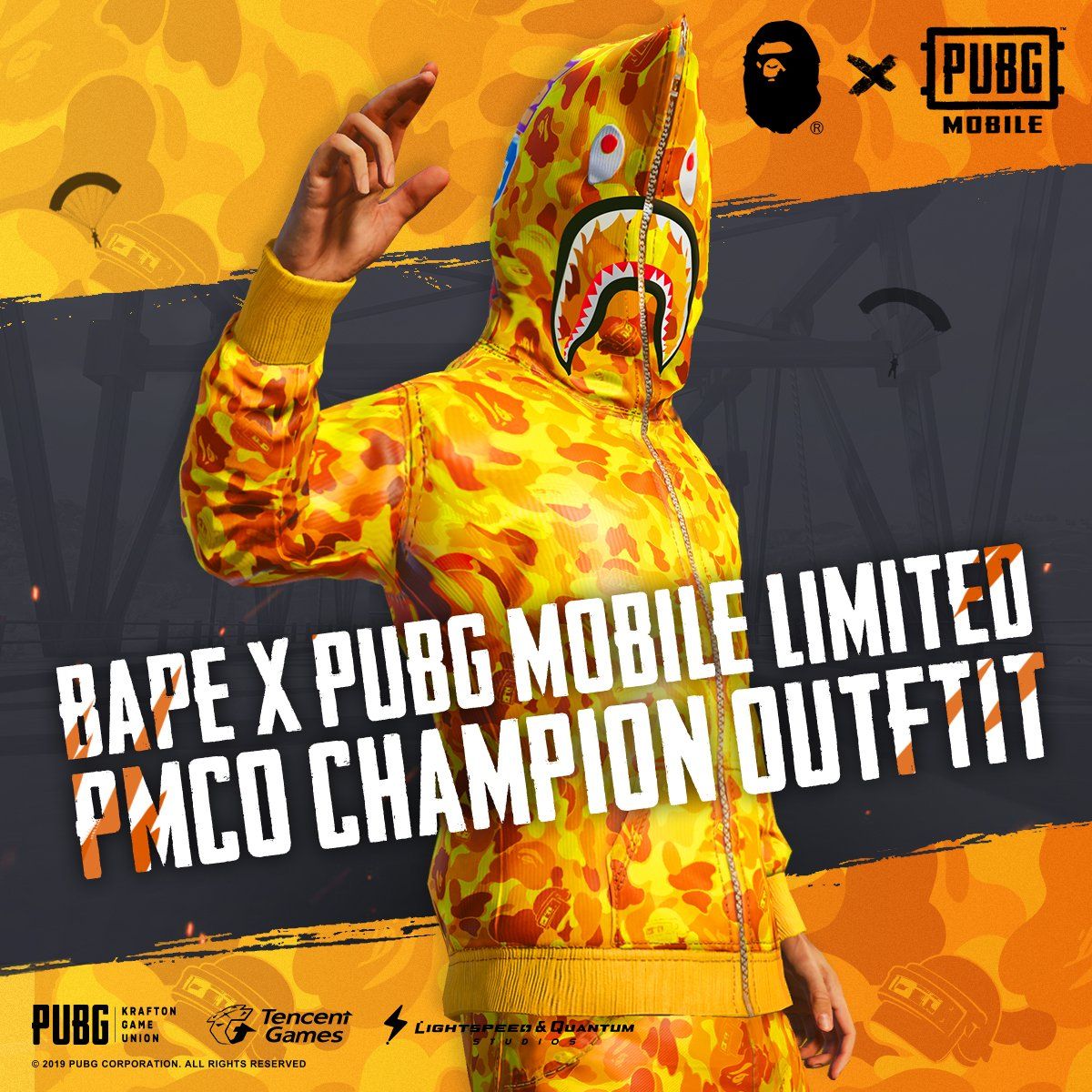 Bape hoodie pubg фото 9