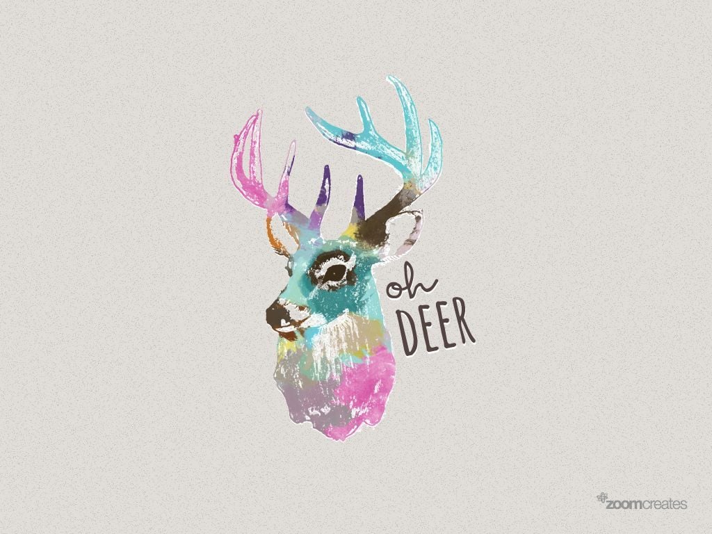 Girly Deer Wallpaper Free Girly Deer Background
