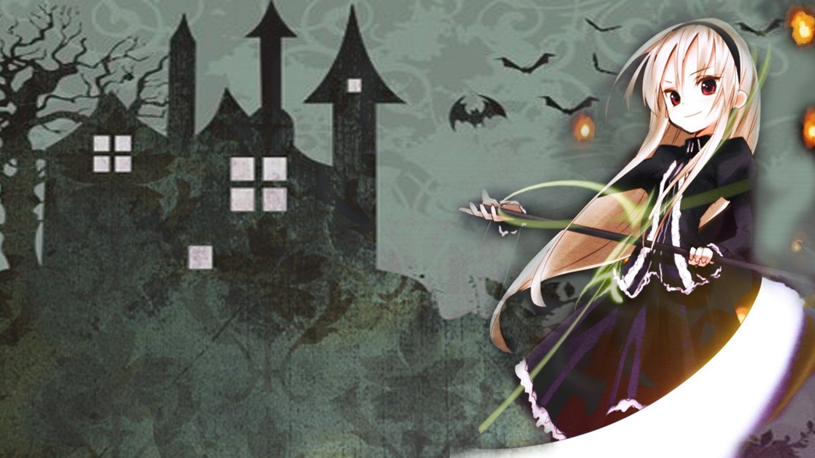 halloween, Anime, Girls Wallpaper HD / Desktop and Mobile Background