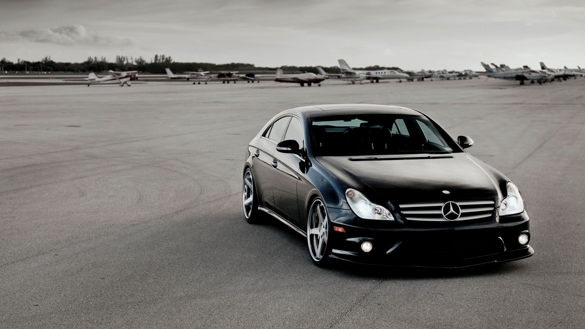 Free Mercedes CLS63 Wallpaper 36675 1920x1080px