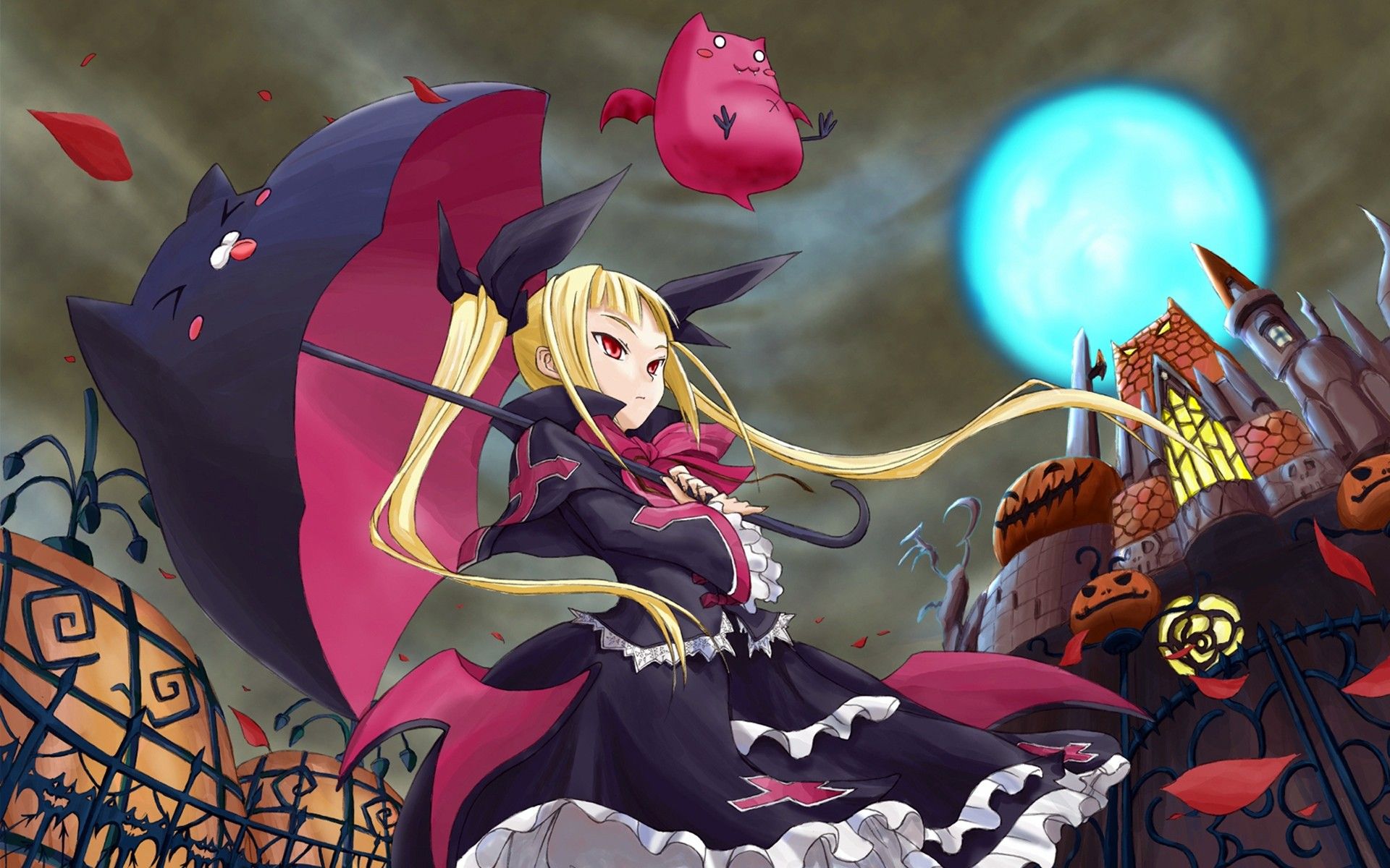 manga, #anime, #anime Girls, #blazblue, #halloween, Rachel Alucard Wallpaper & Background Download