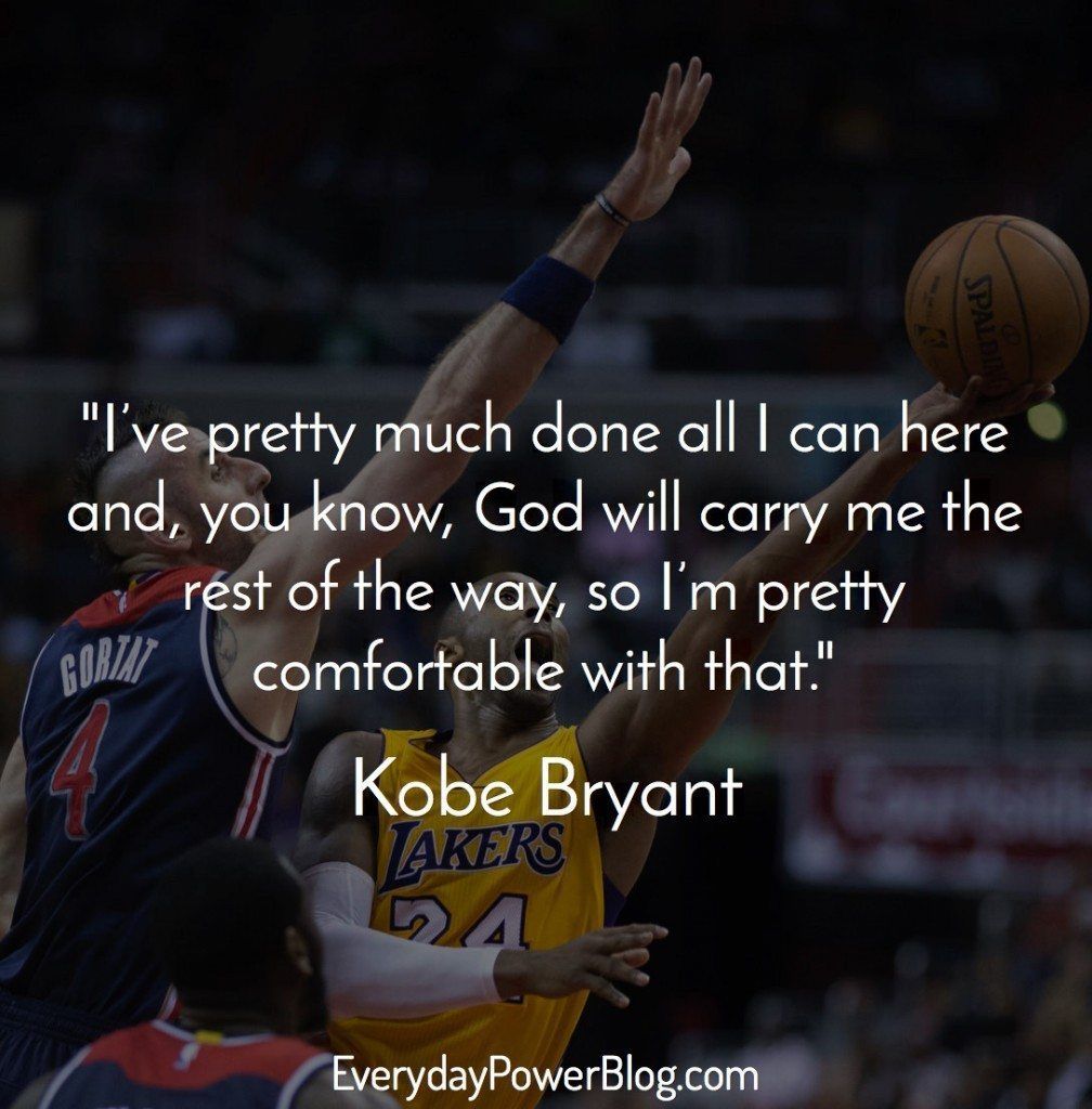 Kobe Bryant Quotes On Being Successful (2020)