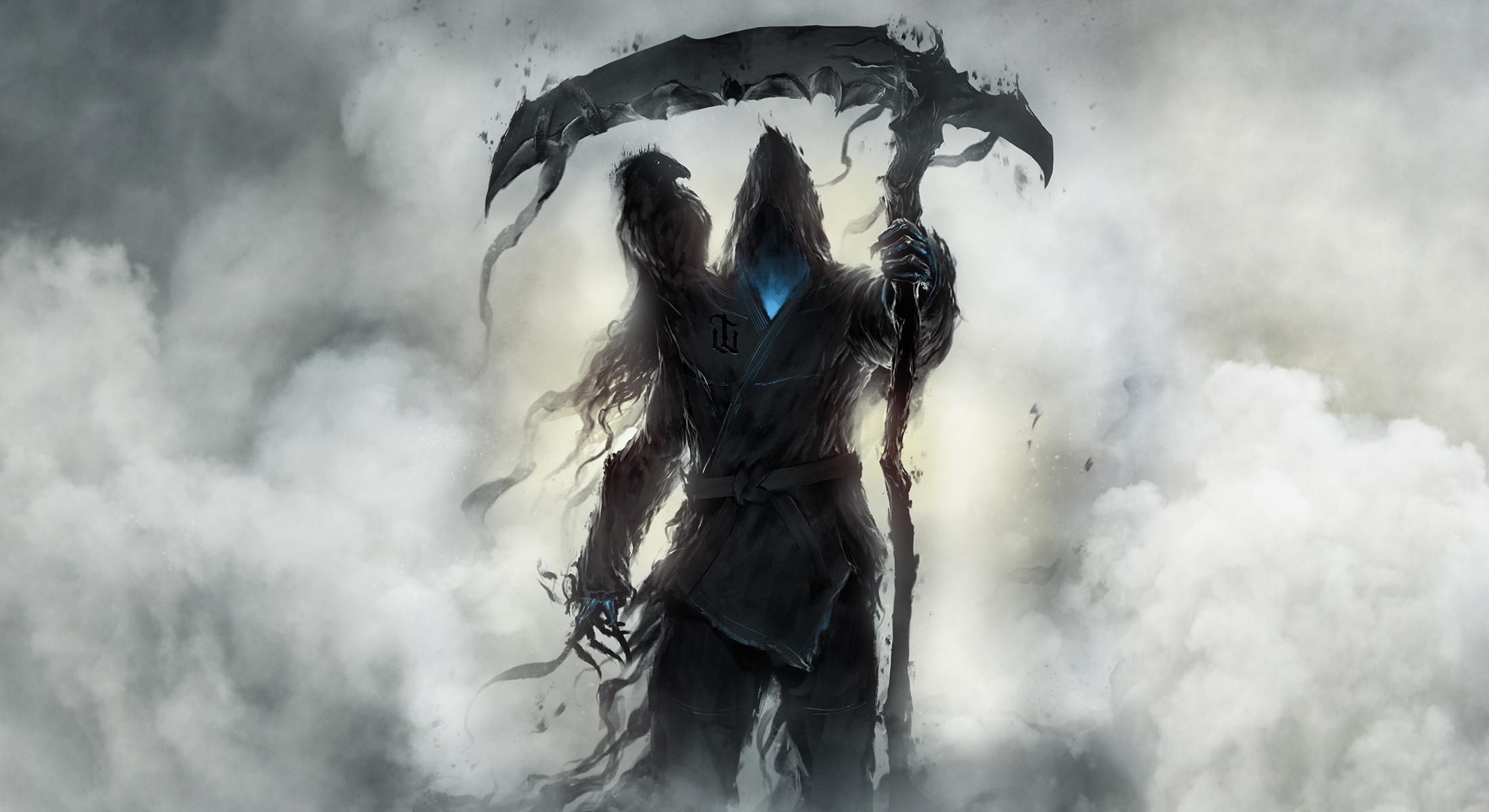 Wallpaper Grim Reaper Background