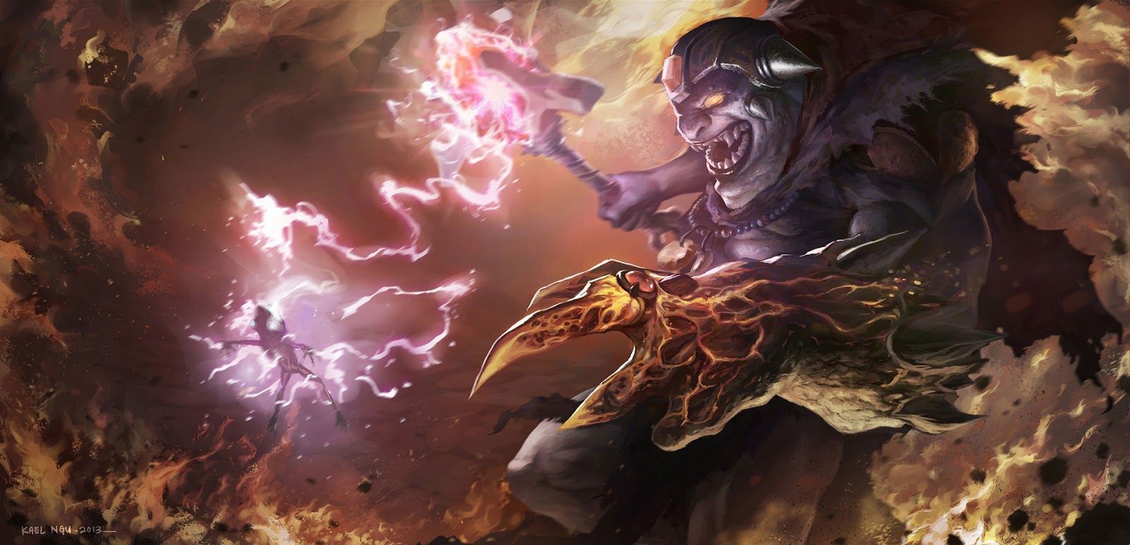 Lion Dota 2 Wallpapers Wallpaper Cave