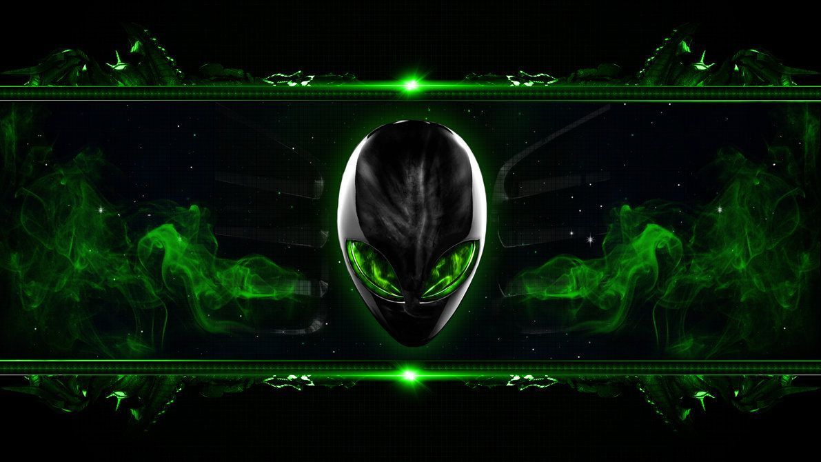 Green Alien. Background Image Wallpaper, Full HD Wallpaper, Alienware