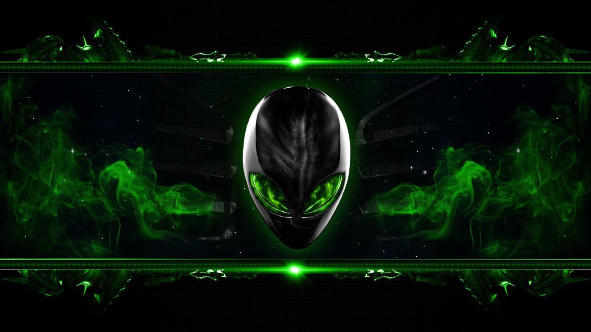 Green Alien. Background Image Wallpaper, Full HD Wallpaper, Alienware