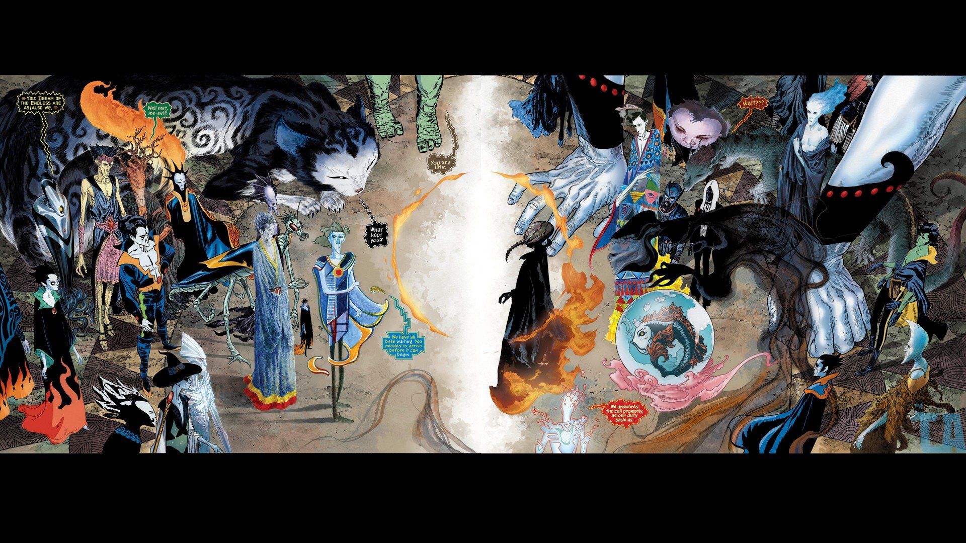 Sandman Overture, Sandman, Neil Gaiman Wallpaper HD / Desktop and Mobile Background