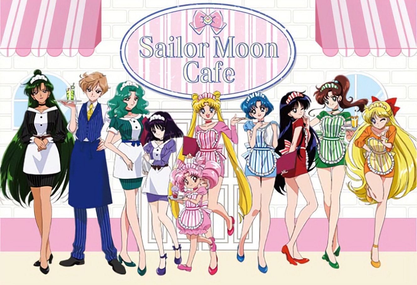 Sailor Moon Cafe Wallpaper Free HD Wallpaper