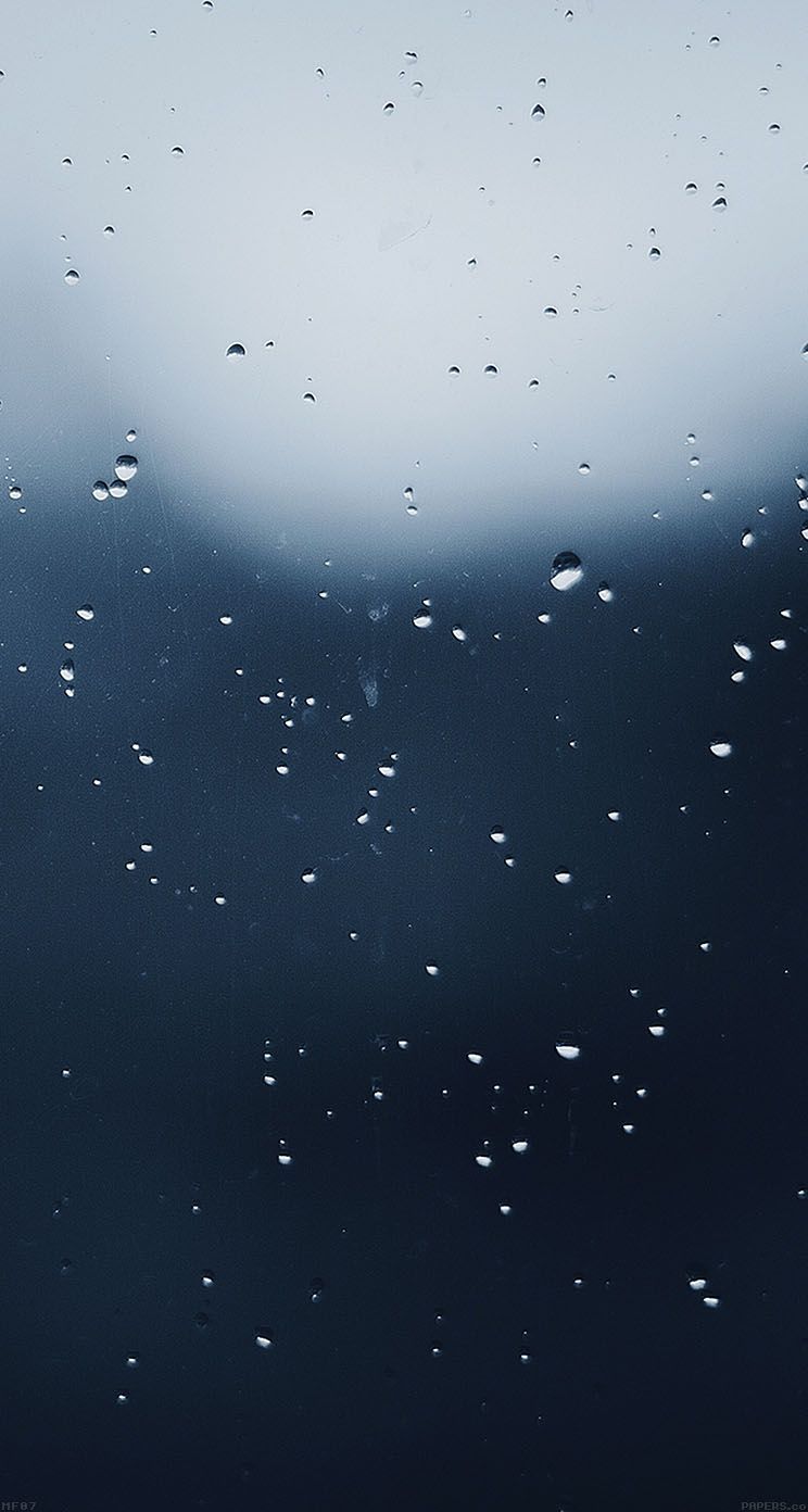 Papers.co Mf07 Rain By Zomx Gloomy Drops Window 5 744×1.392 Pixel. IPhone 6 Wallpaper, IPhone 6 Plus Wallpaper, Never Settle Wallpaper