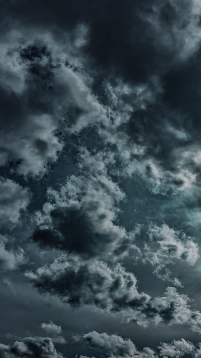 Download Wallpaper 800x1420 Clouds, Sky, Cloudy, Dark Iphone Se 5s 5c 5 For Parallax HD Background