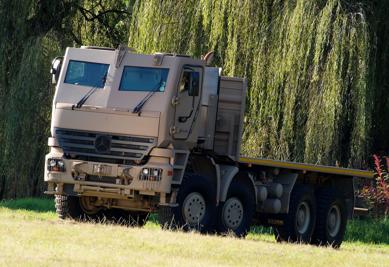 Wallpaper Mercedes Benz Military Vehicle Armored Army