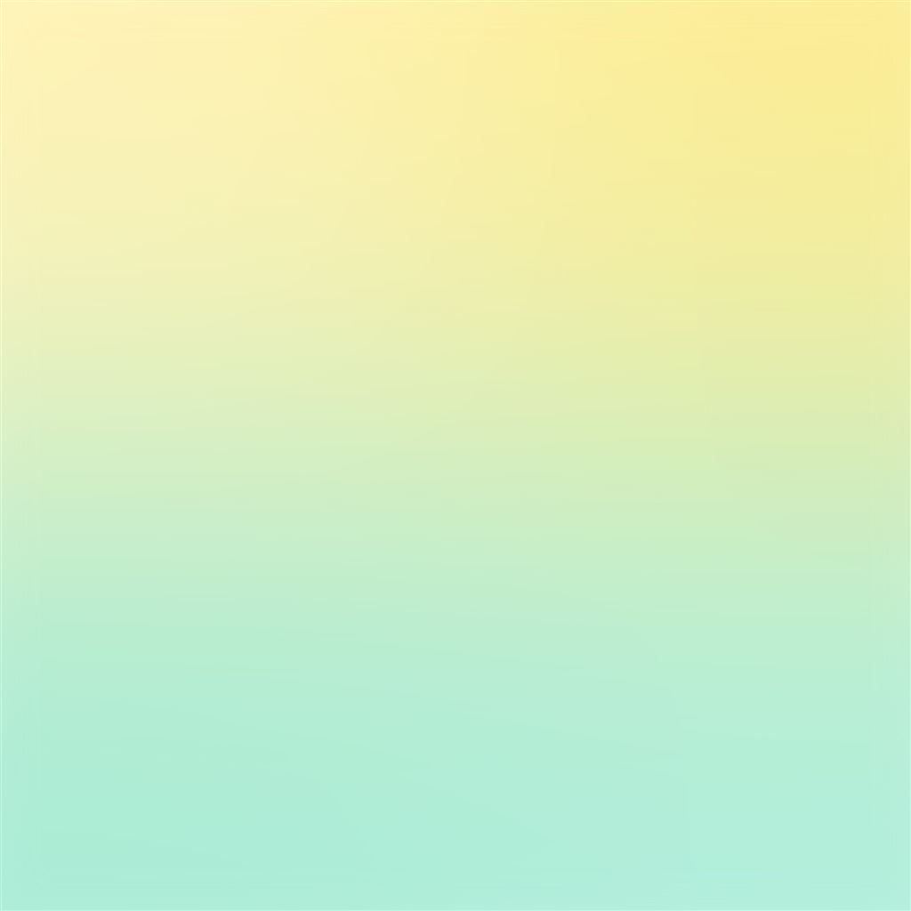 Yellow Green Pastel Blur Gradation iPad Air Wallpaper Free Download