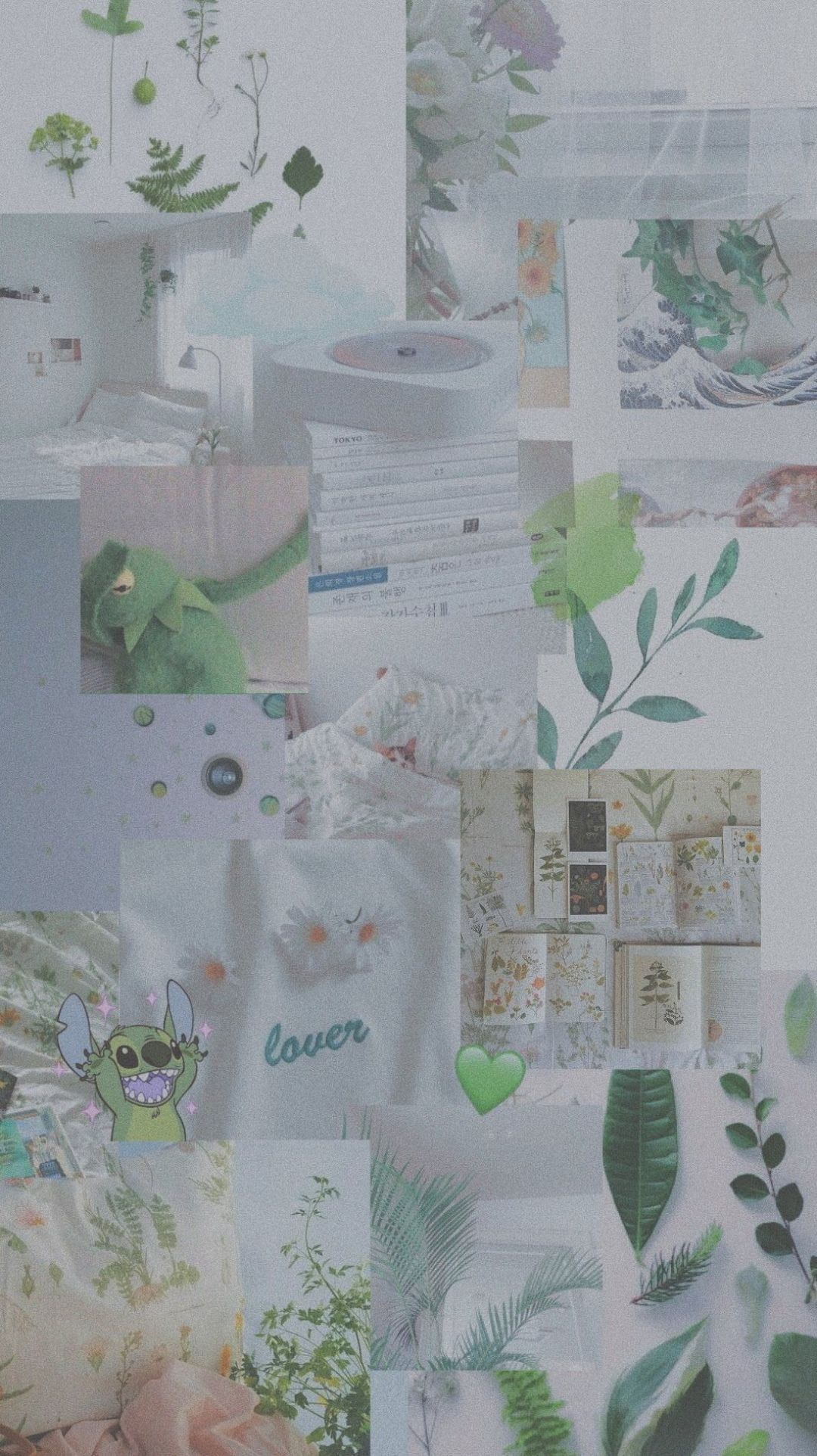 Green Aesthetic Tumblr Wallpaper HD Background