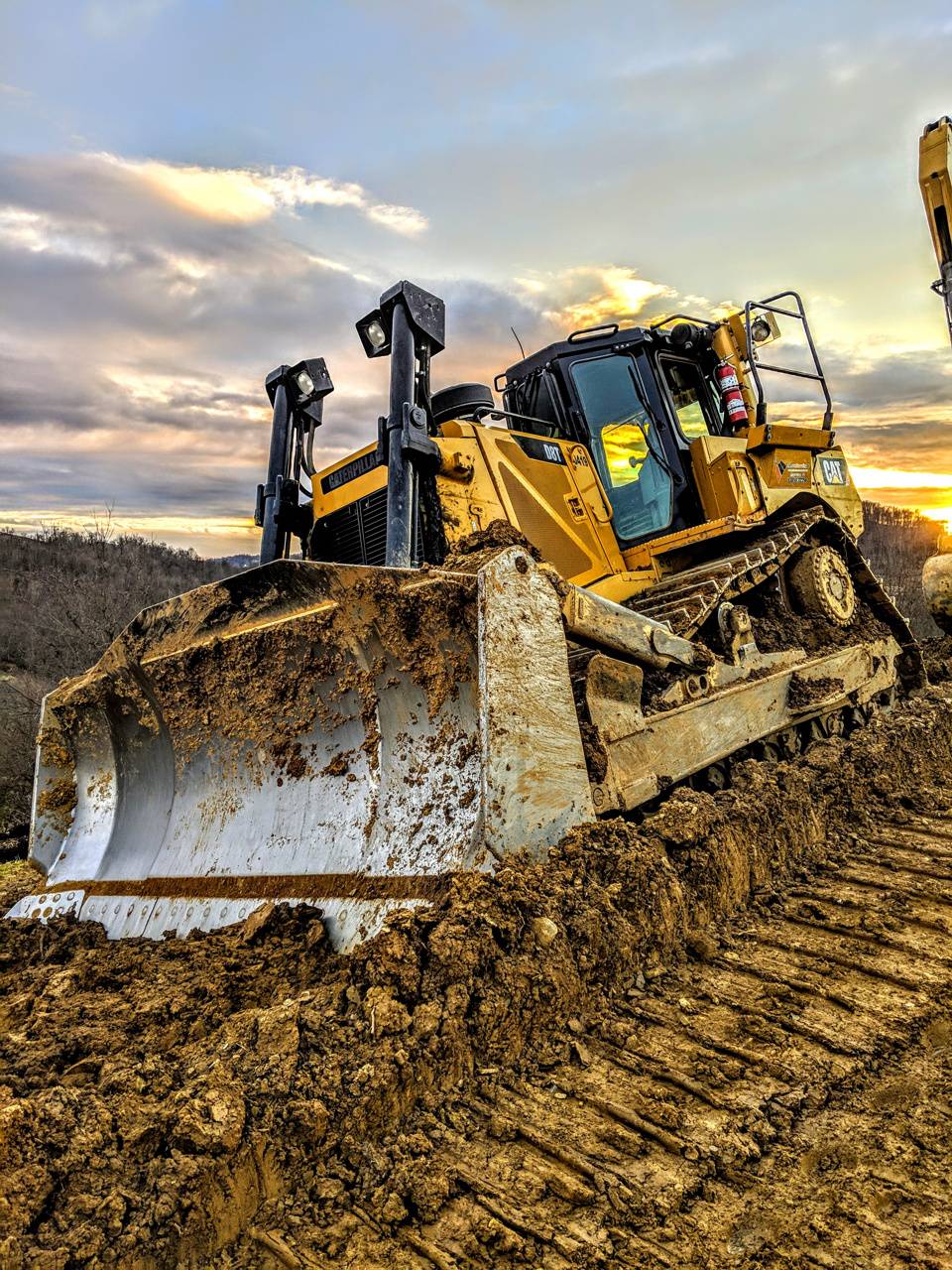 Trucks And Bulldozers Wallpaper