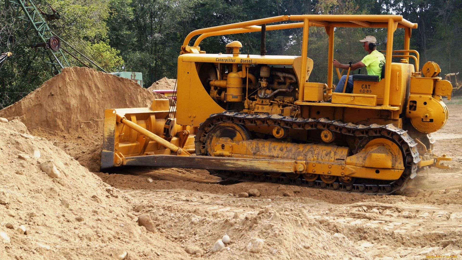 dozer, Bulldozer, Machine, Big Wallpaper HD / Desktop and Mobile Background