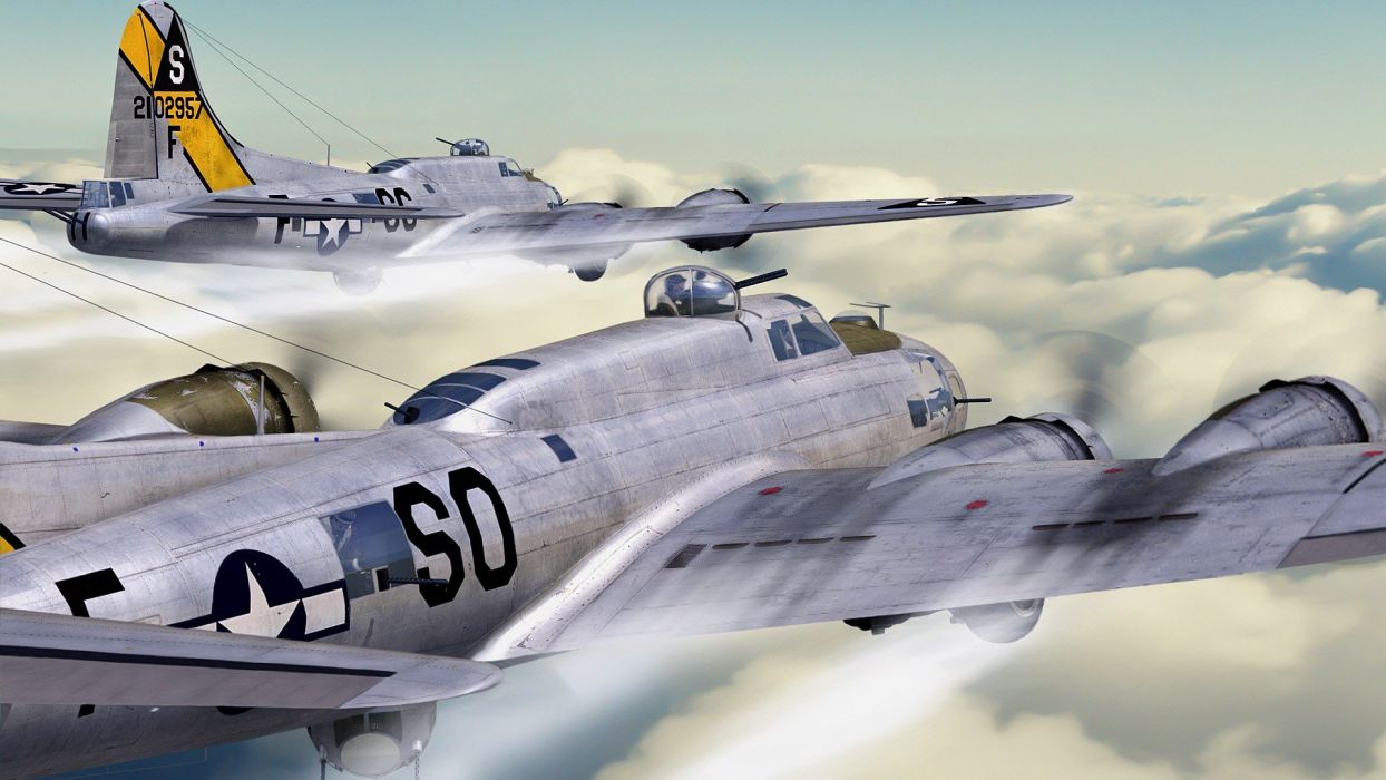 Airplanes B 17 Flying Fortress Widescreen Wallpaperx1080