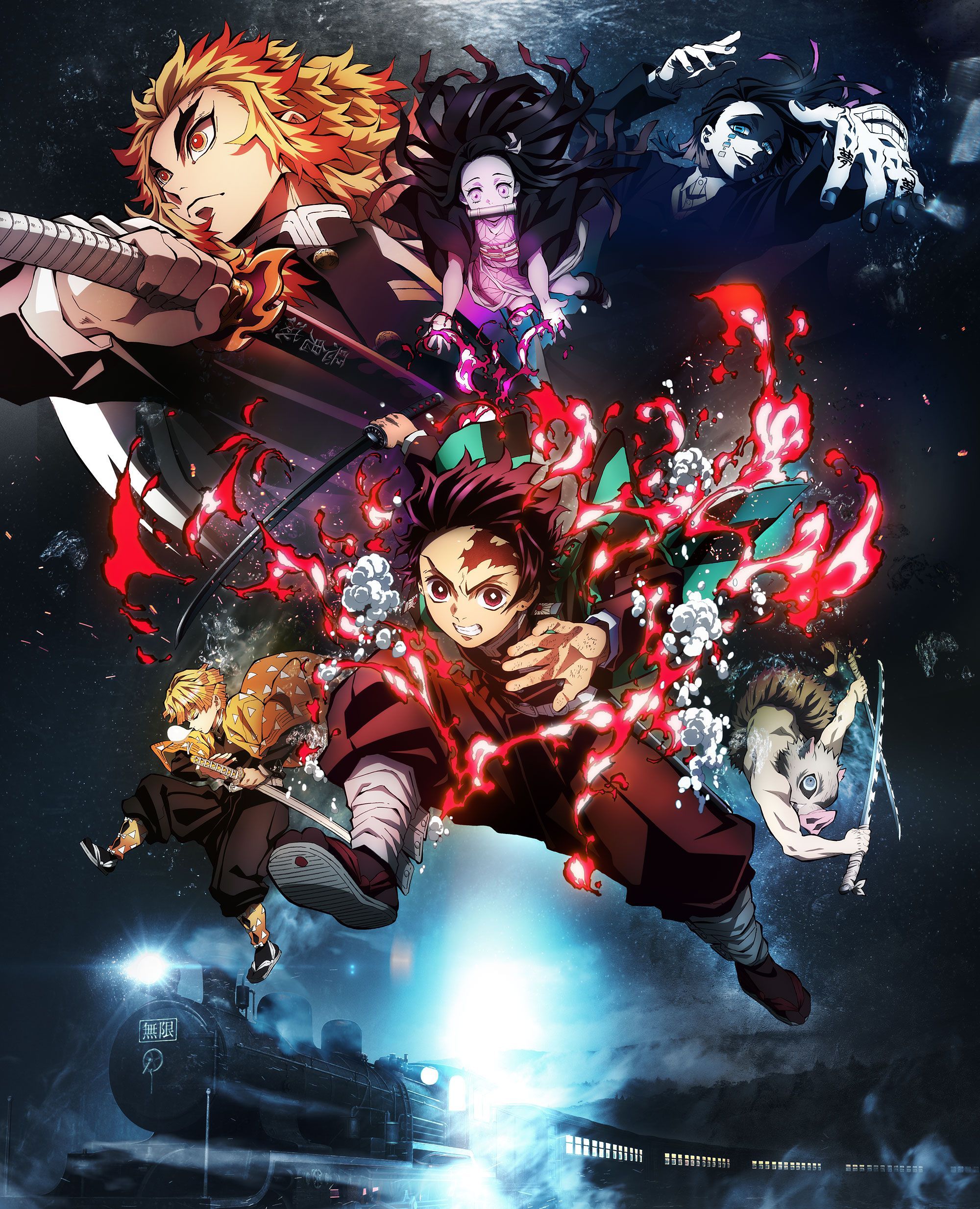 Demon Slayer: Mugen Train poster.