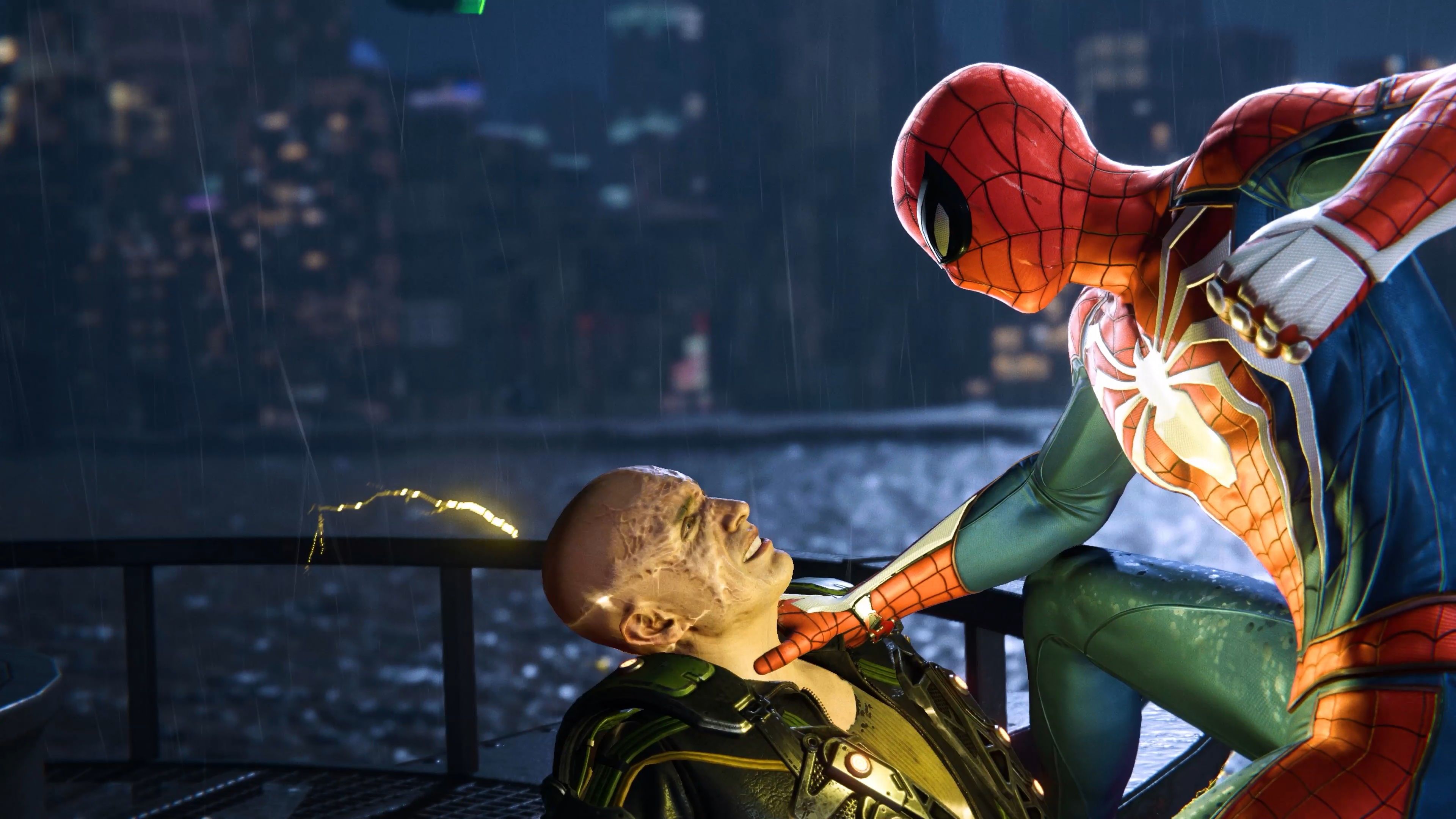 Spider Man Vs Electro PS4 Game 4K