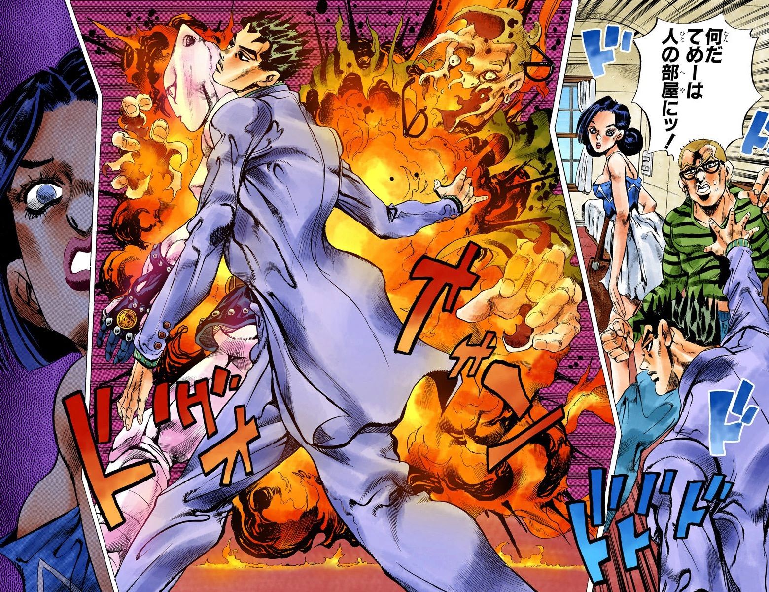 Jojo Manga Panel Wallpaper