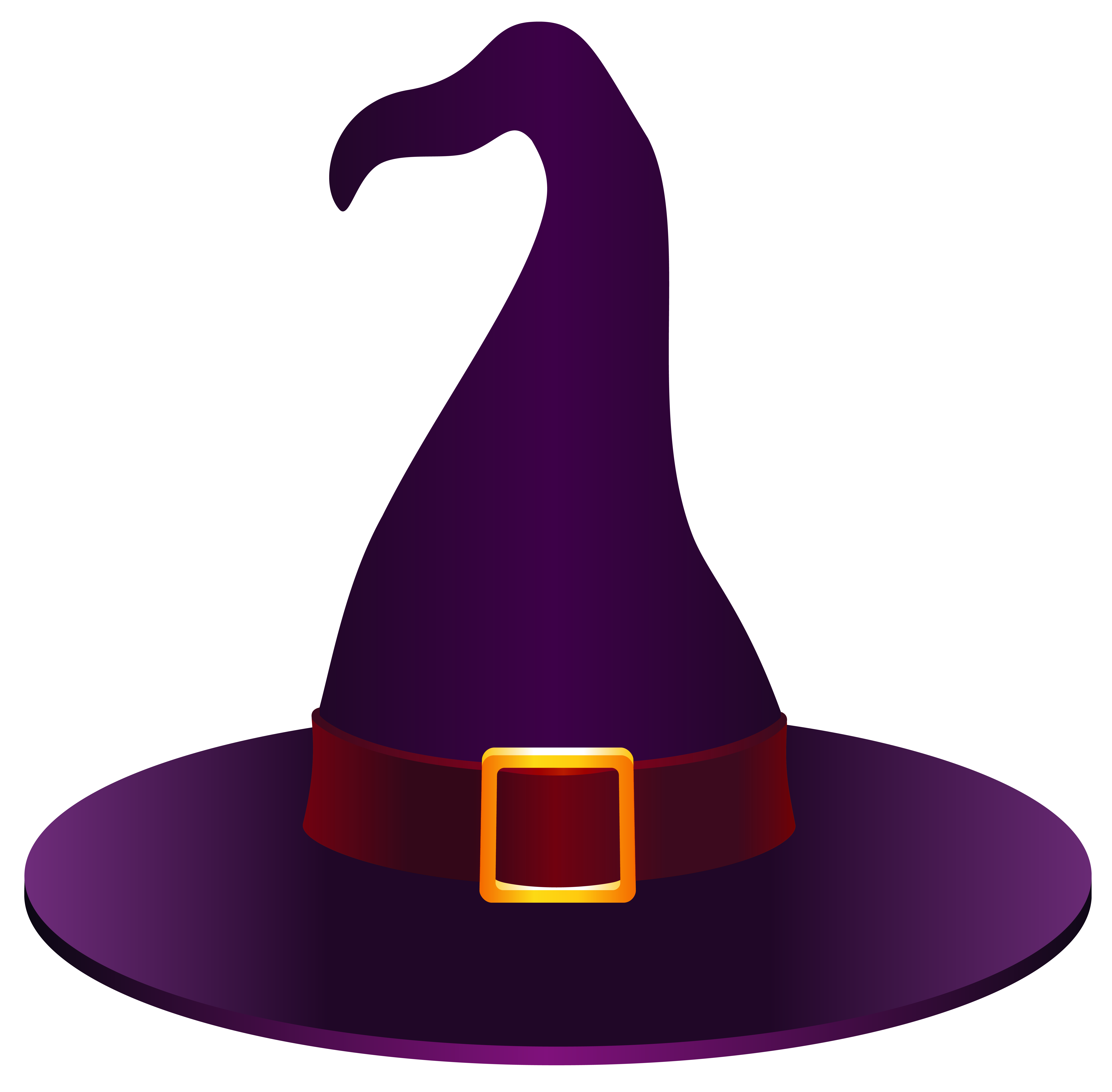 Witch Hat PNG Clipart Picture.