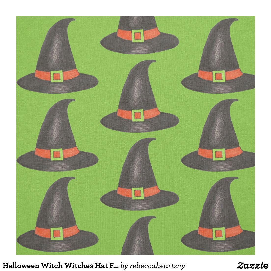 Halloween Costume Trick or Treat Witch Hat Fabric. Witch hats costume, Witch hat, Halloween sewing