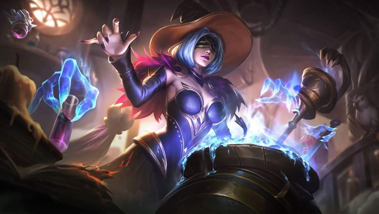 Dark As Night: MLBB Wallpaper HD 4K