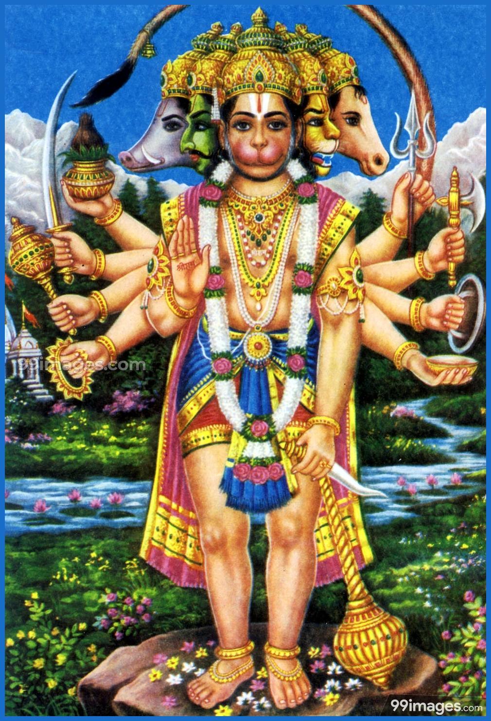 Anjaneya God Hanuman Wallpaper & Background Download