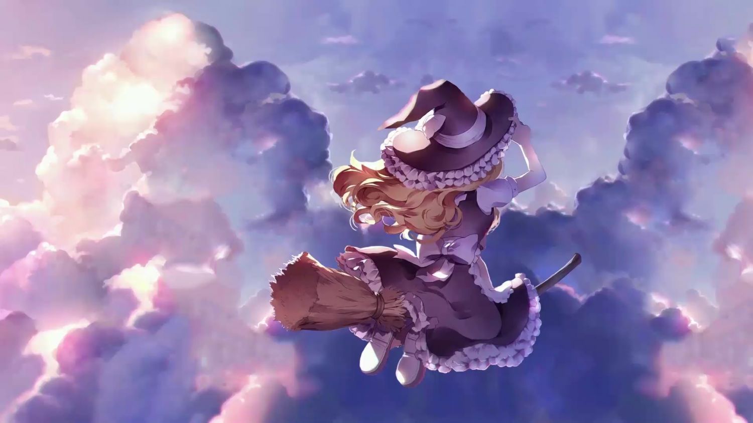 Flying Witch Wallpaper